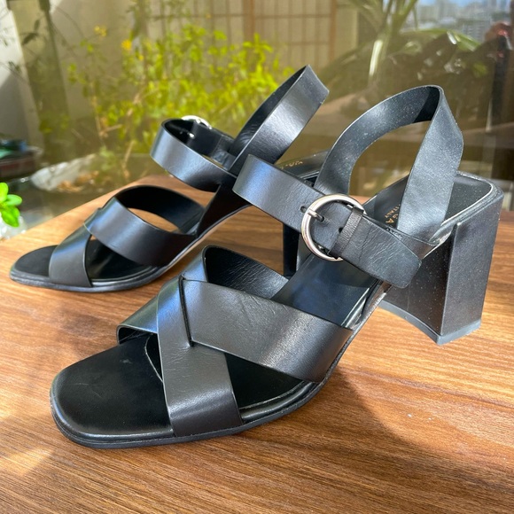 Via Spiga Block Heel Sandal- Sz 8.5 - Picture 1 of 7